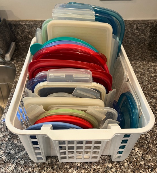 Food Storage Lid In Bin kitchen organizers