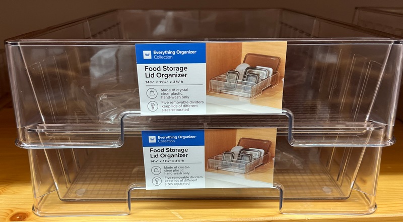 Food Storage Lid Organizer kitchen organizers