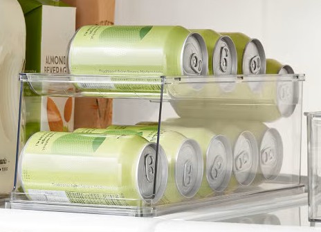 Gravity Soda Can Dispenser kitchen organizers