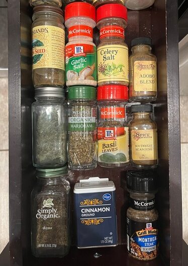 Spices kitchen organizers