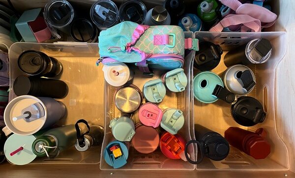 Water Bottle Drawer kitchen organizers