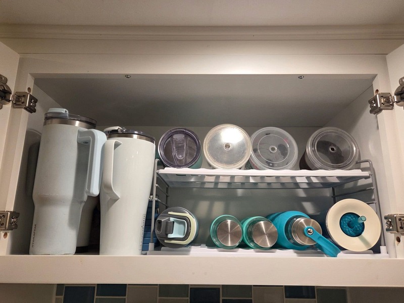 Water Bottle Shelving kitchen organizers